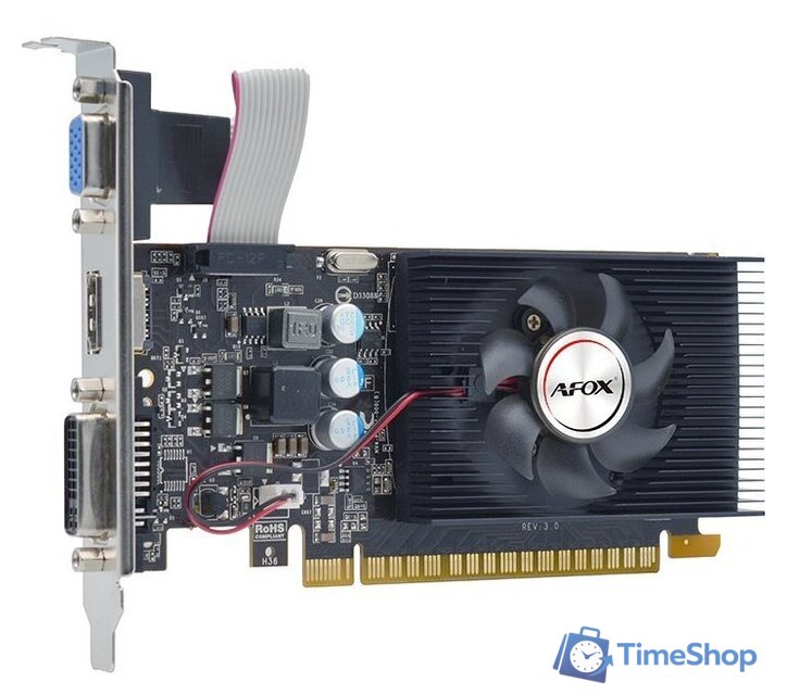 Видеокарта AFOX GT 240 1GB DDR3 AF240-1024D3L2 - Изображение №3 — Интернет-магазин Time-Shop