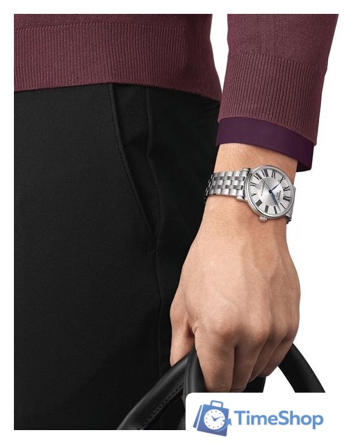 Наручные часы Tissot Carson Premium Powermatic 80 T122.407.11.033.00 - Изображение №3 — Интернет-магазин Time-Shop