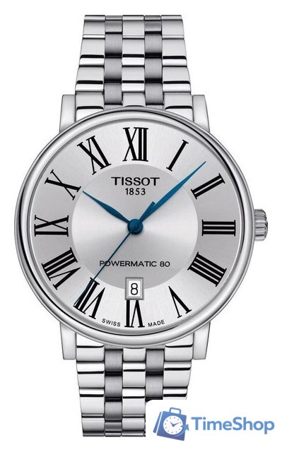 Наручные часы Tissot Carson Premium Powermatic 80 T122.407.11.033.00 - Изображение №1 — Интернет-магазин Time-Shop