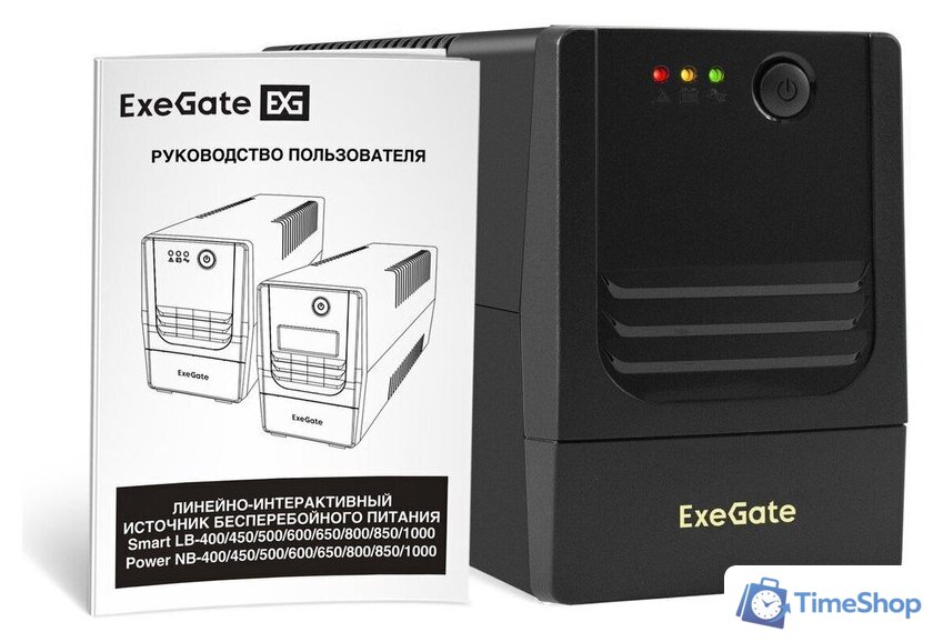 Источник бесперебойного питания ExeGate Power NB-850.LED.AVR.2SH - Изображение №7 — Интернет-магазин Time-Shop
