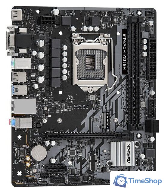 Материнская плата ASRock H510M-HDV/M.2 - Изображение №4 — Интернет-магазин Time-Shop