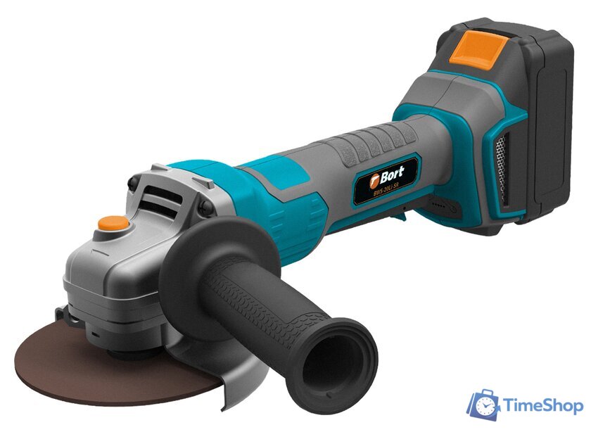 Угловая шлифмашина Bort BWS-20LI-SR (с 2-мя АКБ) - Изображение №1 — Интернет-магазин Time-Shop