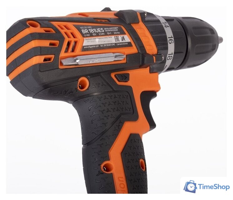 Дрель-шуруповерт Patriot BR 181UES 180201481 (с 2-мя АКБ, кейс) - Изображение №5 — Интернет-магазин Time-Shop