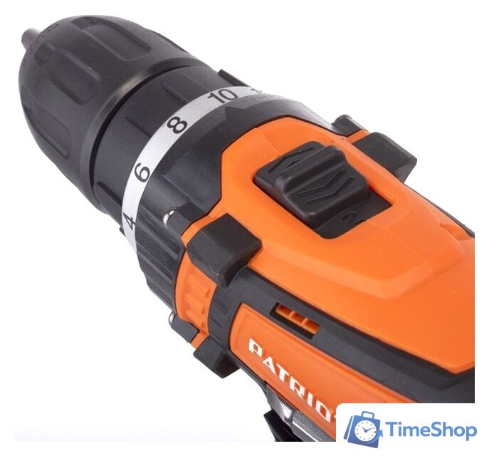 Дрель-шуруповерт Patriot BR 181UES 180201481 (с 2-мя АКБ, кейс) - Изображение №4 — Интернет-магазин Time-Shop