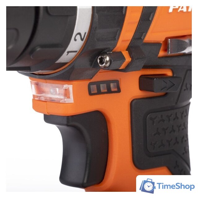 Дрель-шуруповерт Patriot BR 181UES 180201481 (с 2-мя АКБ, кейс) - Изображение №6 — Интернет-магазин Time-Shop