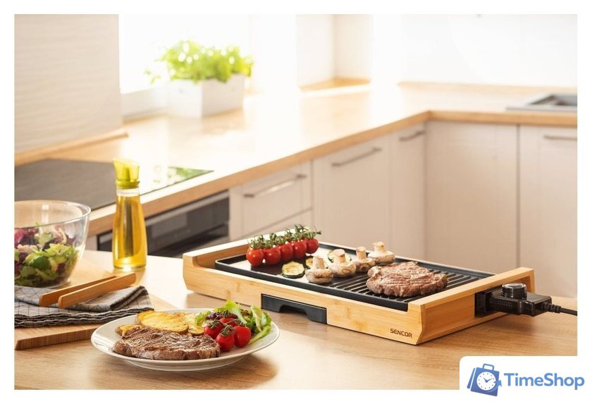 Электрогриль Sencor SBG 206BK - Изображение №9 — Интернет-магазин Time-Shop