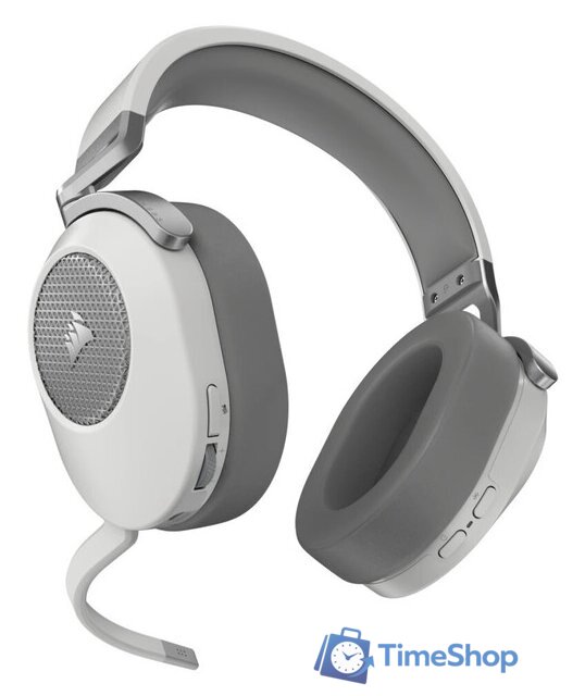Наушники Corsair HS65 Wireless V2 (белый) - Изображение №3 — Интернет-магазин Time-Shop