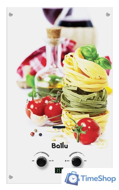 Газовая колонка Ballu GWH 10 Fiery Glass Pasta - Изображение №2 — Интернет-магазин Time-Shop