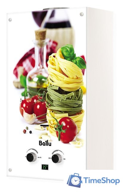 Газовая колонка Ballu GWH 10 Fiery Glass Pasta - Изображение №1 — Интернет-магазин Time-Shop