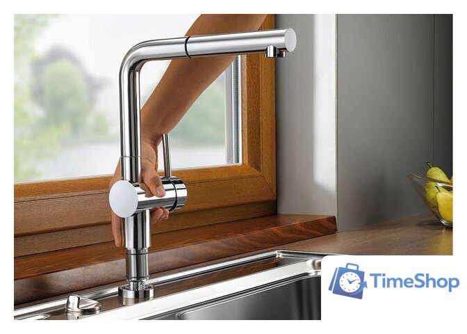 Смеситель Blanco Linus-S-F 514023 (хром) - Изображение №3 — Интернет-магазин Time-Shop