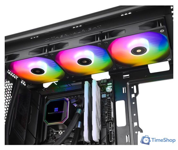 Система жидкостного охлаждения для процессора Thermalright Frozen Prism 360 ARGB (черный) - Изображение №5 — Интернет-магазин Time-Shop