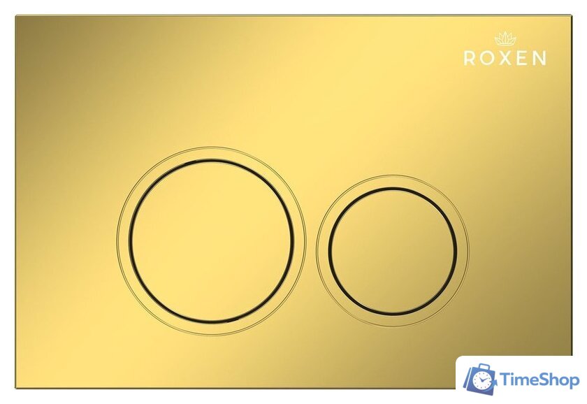 Унитаз подвесной Roxen Cube bidet в комплекте с инсталляцией StounFix Dual Fresh 6 в 1 968094 (кнопка: золото глянцевое ) - Изображение №11 — Интернет-магазин Time-Shop