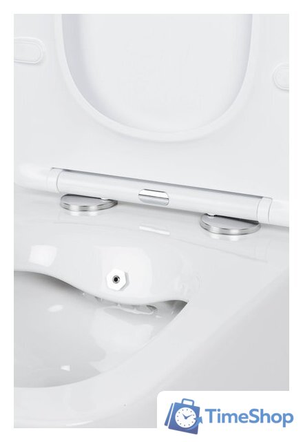 Унитаз подвесной Roxen Cube bidet в комплекте с инсталляцией StounFix Dual Fresh 6 в 1 968094 (кнопка: золото глянцевое ) - Изображение №6 — Интернет-магазин Time-Shop