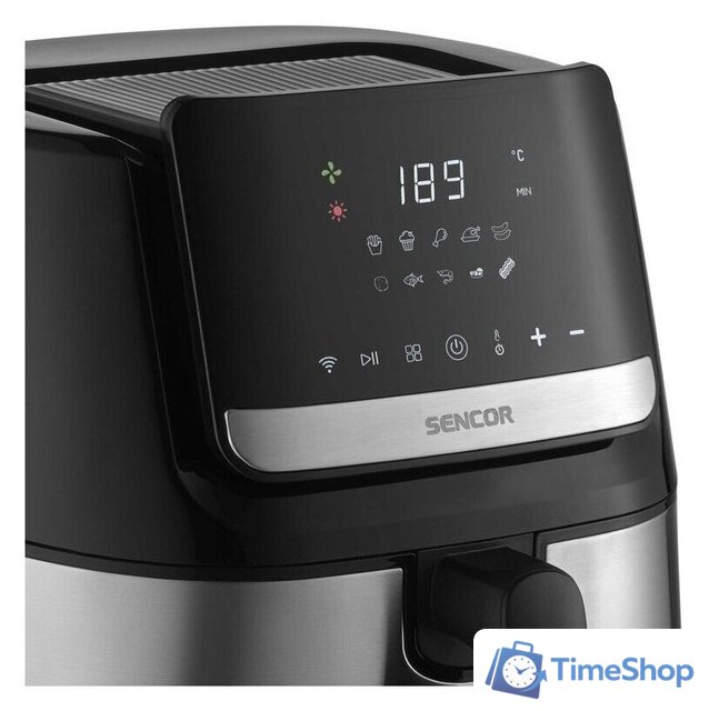 Аэрогриль (аэрофритюрница) Sencor SFR 6600SS - Изображение №4 — Интернет-магазин Time-Shop