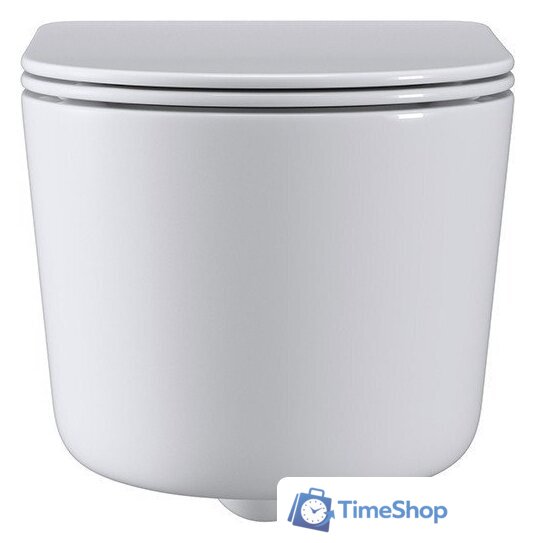 Унитаз подвесной Roxen Simple Compact в комплекте с инсталляцией StounFix Dual Fresh 6 в 1 919136 (кнопка: хром матовый) - Изображение №7 — Интернет-магазин Time-Shop