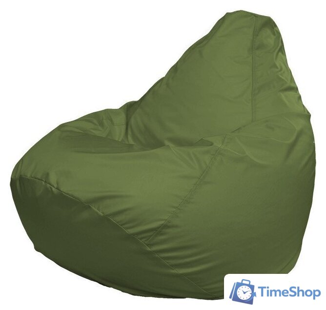Кресло-мешок Flagman Груша Мега Г3.2-03 (оливковый) - Изображение №1 — Интернет-магазин Time-Shop
