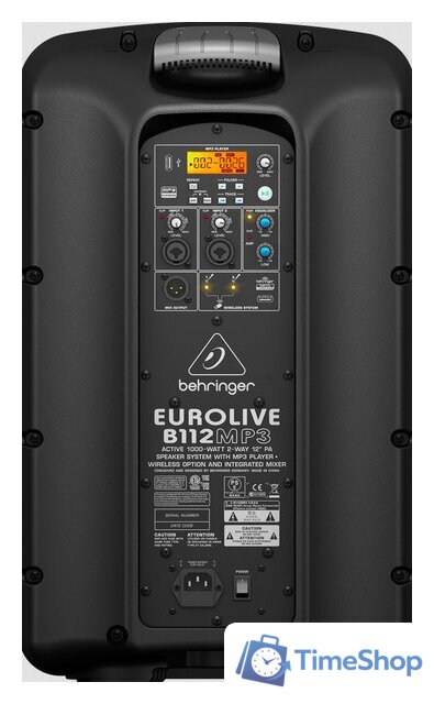 Активная акустика Behringer Eurolive B112MP3 - Изображение №5 — Интернет-магазин Time-Shop