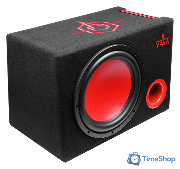Корпусной активный сабвуфер Урал АС-У12А (черный) - Изображение №2 — Интернет-магазин Time-Shop