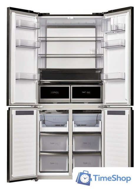 Четырёхдверный холодильник MAUNFELD MFF190NFDSB - Изображение №3 — Интернет-магазин Time-Shop