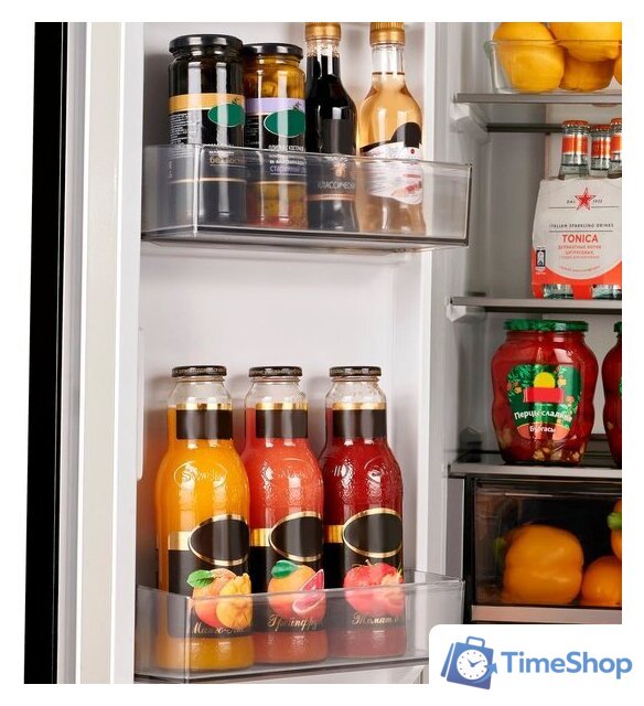 Четырёхдверный холодильник MAUNFELD MFF190NFDSB - Изображение №10 — Интернет-магазин Time-Shop