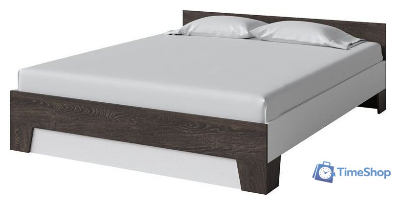 Кровать PROxSON Aria 120x200 (белый/дуб кантербери) - Изображение №1 — Интернет-магазин Time-Shop