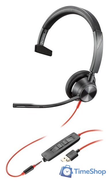 Офисная гарнитура Plantronics Blackwire 3315 MS USB-C - Изображение №1 — Интернет-магазин Time-Shop
