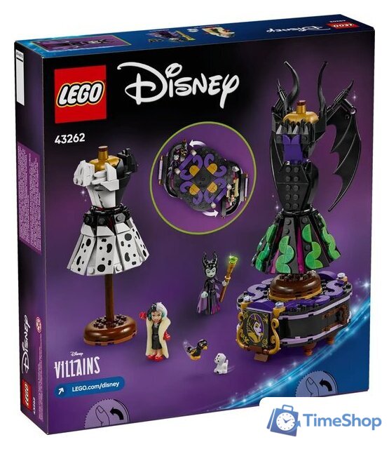 Конструктор LEGO Disney Princess Платья Малефисенты и Круэллы Де Виль 43262 - Изображение №2 — Интернет-магазин Time-Shop