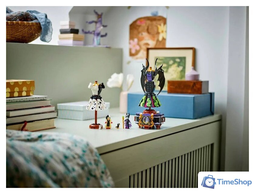 Конструктор LEGO Disney Princess Платья Малефисенты и Круэллы Де Виль 43262 - Изображение №7 — Интернет-магазин Time-Shop