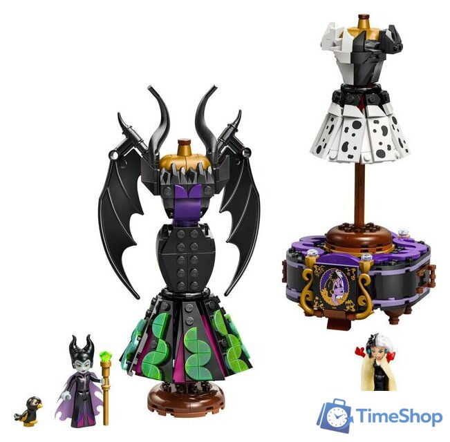 Конструктор LEGO Disney Princess Платья Малефисенты и Круэллы Де Виль 43262 - Изображение №4 — Интернет-магазин Time-Shop