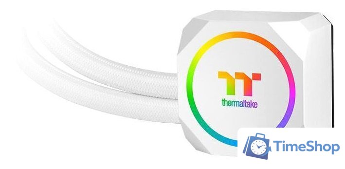 Система жидкостного охлаждения для процессора Thermaltake TH360 ARGB Sync Snow Edition CL-W302-PL12SW-A - Изображение №2 — Интернет-магазин Time-Shop