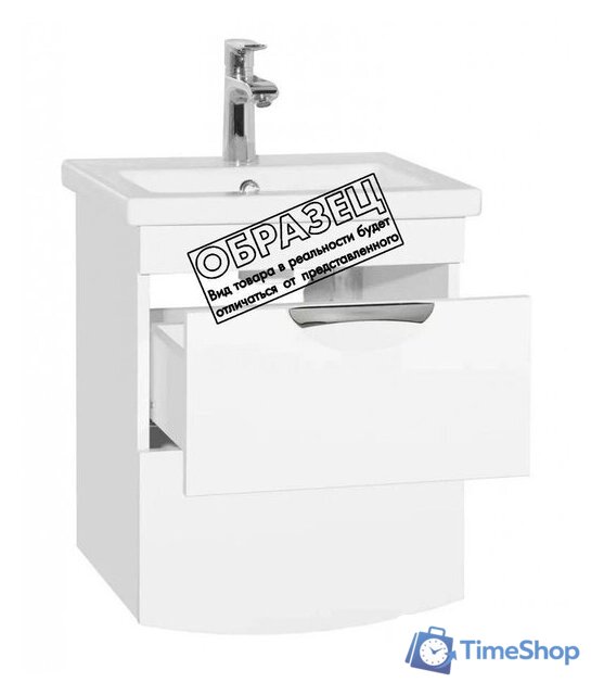  Style Line Тумба под умывальник Жасмин-2 55 (для квадратной раковины) - Изображение №2 — Интернет-магазин Time-Shop