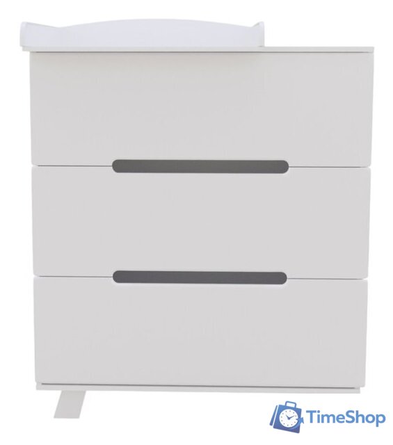 Детский комод Incanto Anniken LUX 800/3 PK-0087/0 (белый) - Изображение №1 — Интернет-магазин Time-Shop
