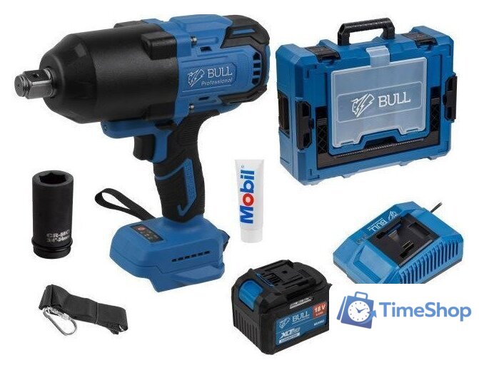 Гайковерт Bull SC 1810 1329726 (с 1-им АКБ, кейс) - Изображение №1 — Интернет-магазин Time-Shop