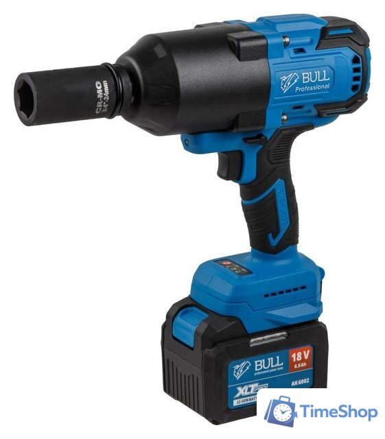 Гайковерт Bull SC 1810 1329726 (с 1-им АКБ, кейс) - Изображение №4 — Интернет-магазин Time-Shop