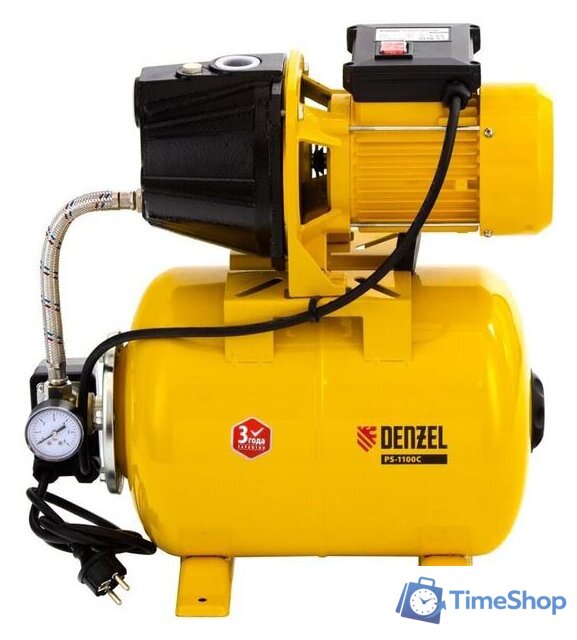 Насосная станция Denzel PS1100С - Изображение №5 — Интернет-магазин Time-Shop