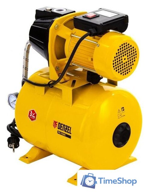 Насосная станция Denzel PS1100С - Изображение №11 — Интернет-магазин Time-Shop
