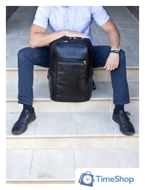 Городской рюкзак Carlo Gattini Vicoforte 3099-01 (черный) - Изображение №7 — Интернет-магазин Time-Shop