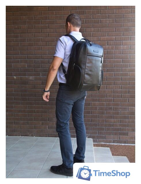 Городской рюкзак Carlo Gattini Vicoforte 3099-01 (черный) - Изображение №6 — Интернет-магазин Time-Shop