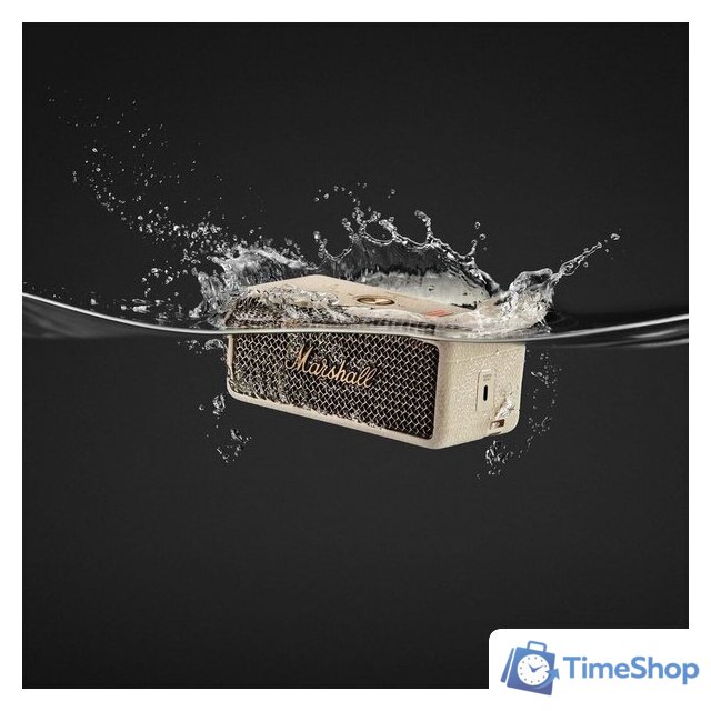 Беспроводная колонка Marshall Emberton III (бежевый) - Изображение №6 — Интернет-магазин Time-Shop