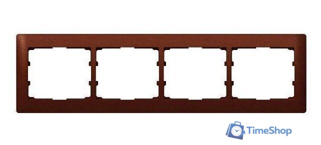 Рамка Legrand Galea Life 771984 (махагон) - Изображение №1 — Интернет-магазин Time-Shop