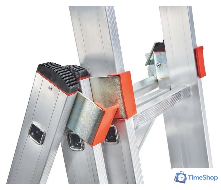 Лестница-стремянка Новая высота NV 323 трёхсекционная усиленная 3x17 ступеней - Изображение №3 — Интернет-магазин Time-Shop