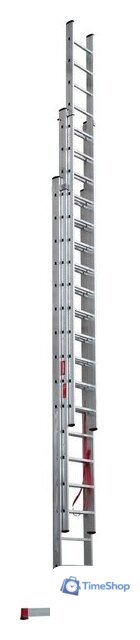 Лестница-стремянка Новая высота NV 323 трёхсекционная усиленная 3x17 ступеней - Изображение №11 — Интернет-магазин Time-Shop