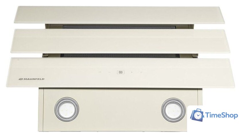 Кухонная вытяжка MAUNFELD Cascada 60 (бежевый) - Изображение №4 — Интернет-магазин Time-Shop