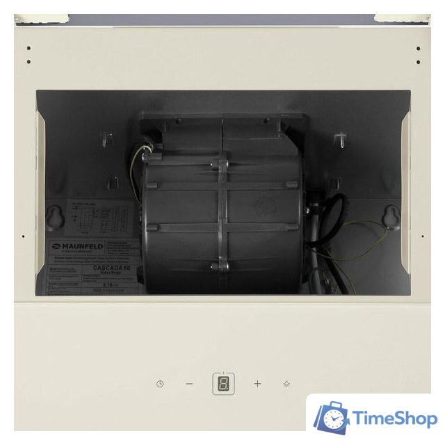 Кухонная вытяжка MAUNFELD Cascada 60 (бежевый) - Изображение №9 — Интернет-магазин Time-Shop