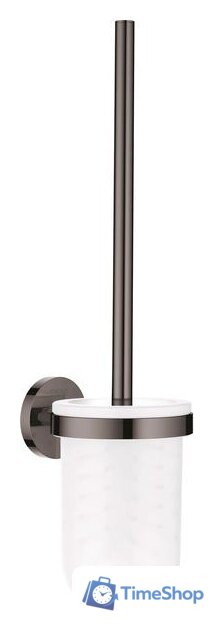 Ершик для унитаза Grohe Essentials 40374A01 (темный графит/матовое стекло) - Изображение №1 — Интернет-магазин Time-Shop