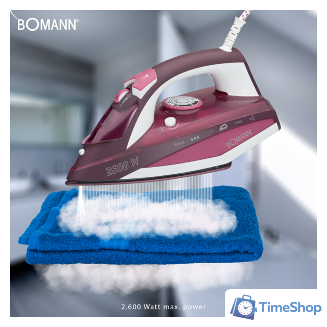 Утюг Bomann DB 6005 CB - Изображение №9 — Интернет-магазин Time-Shop