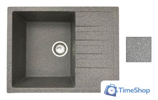 Кухонная мойка AV Engineering Best AV650500BGRA (серый) - Изображение №2 — Интернет-магазин Time-Shop
