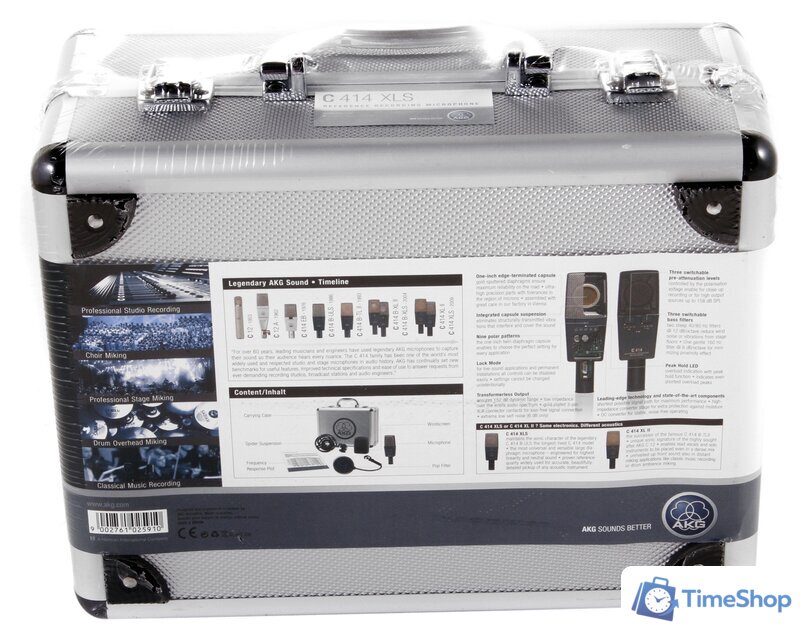 Проводной микрофон AKG C414 XLS - Изображение №9 — Интернет-магазин Time-Shop