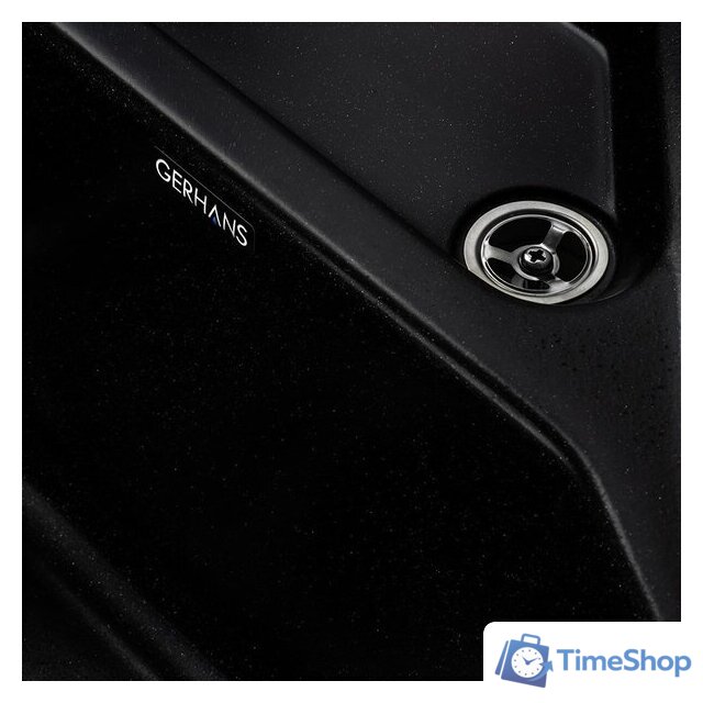 Кухонная мойка Gerhans E08 (оникс) - Изображение №5 — Интернет-магазин Time-Shop