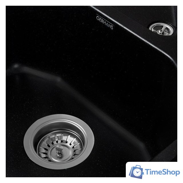 Кухонная мойка Gerhans E08 (оникс) - Изображение №4 — Интернет-магазин Time-Shop